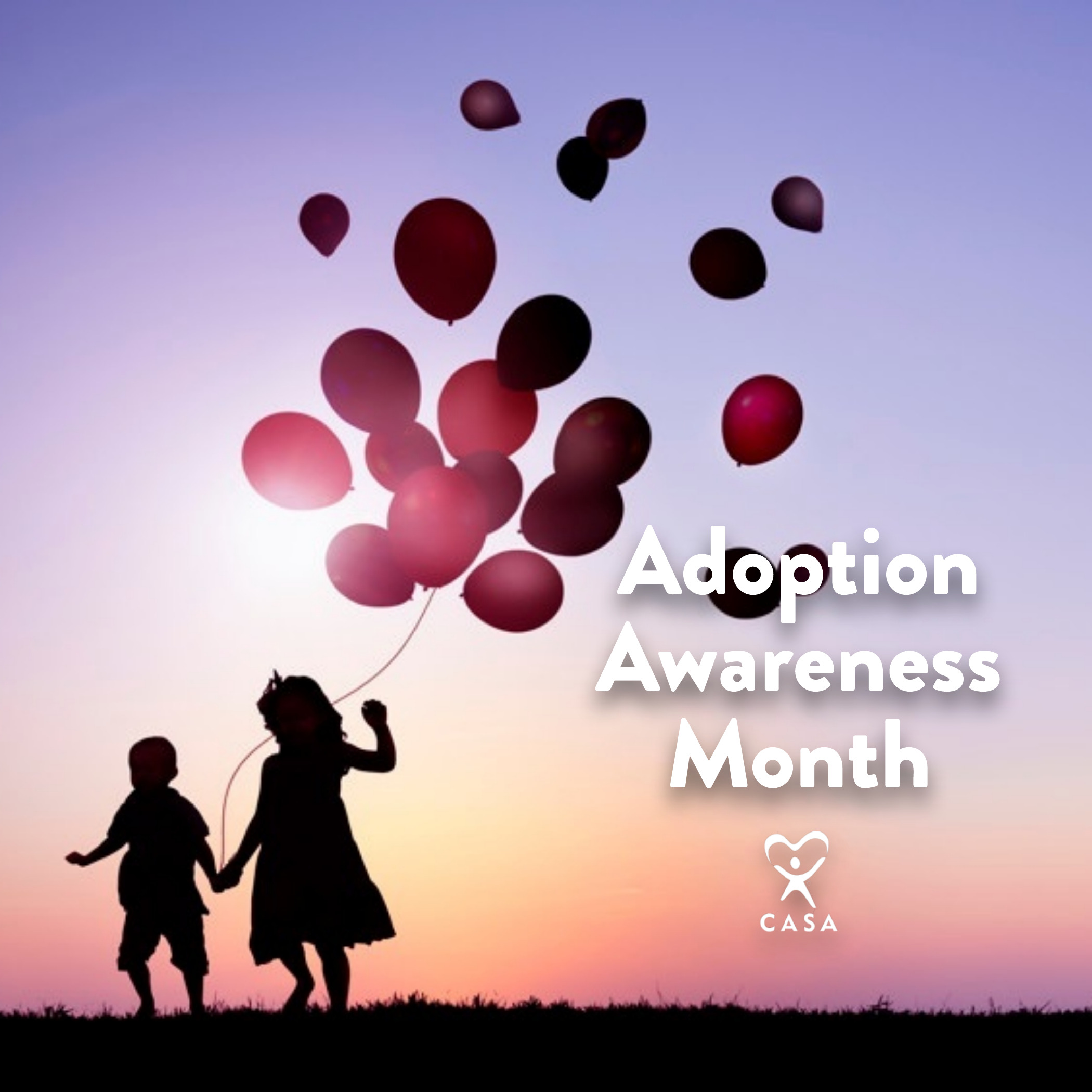 Celebrate Adoption Awareness Month this November! Fairfax CASA
