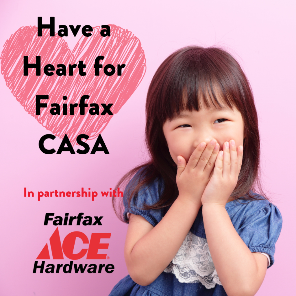 Have a Heart for Fairfax CASA at Fairfax ACE Hardware Fairfax CASA